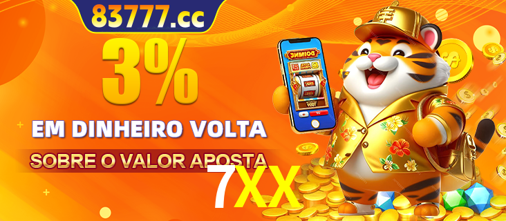 Promoção para baixar e instalar o aplicativo do cassino 7XX. O banner oferece uma recompensa de R1aR1aR8, com a imagem de uma cobra sobre moedas de ouro.